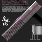 Pet Comb Purple Stripes Precision Comb for Dogs Removes Loose Hair Pet Grooming Magic Comb dog supplies