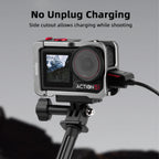 Flymile Action 5 Cage Metal Protective Case for DJI Osmo Action 5 Pro Accessories Expansion Mounts Frame With Buttons