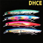 TSURINOYA 4PCS Ultra Long Casting Saltwater Sinking Minnow Sea Fishing Lure BAYONET 135mm 26.4g Seabass Mackerel Hard Bait