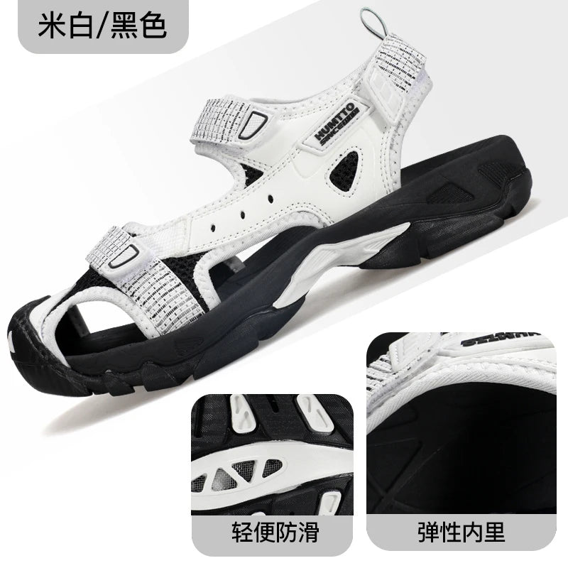 HUMTTO Sandals Women's outdoor Upstream Shoes Aqua Shoes Wading  lightweight quick-drying beach shoes Men breathable Sneakers