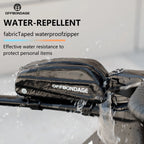 OFFBONDAGE Hard Shell Bike Front Bag 0.8L EVA Waterproof Bicycle Bag MTB Road Bike Top Tube Bag Cycling Storage Bike Accessories