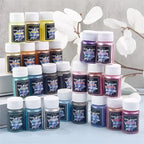 6/24/30Colors Epoxy Resin Dye Mica Powder Powdered Pigments Set Resin Mica Pearlescent Resin Pearl Natural Micas Colorants Resin