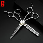40C Steel Professional Hairdressing Scissors - Advanced craftsmanship, nano-level sharpness, hand-polished bearings, sharp and d