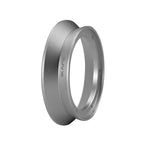 IKAPE Espresso Magnetic Dosing Funnel with All 51/54/58mm Espresso Portafilter, , Coffee Aluminum Dosing Ring Compatible，Silver