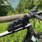 ROCKBROS Bike Bag Waterproof Reflective Front Top Frame Tube Bag Ultralight Bicycle Bag Cycling Bag Touring Riding Gear