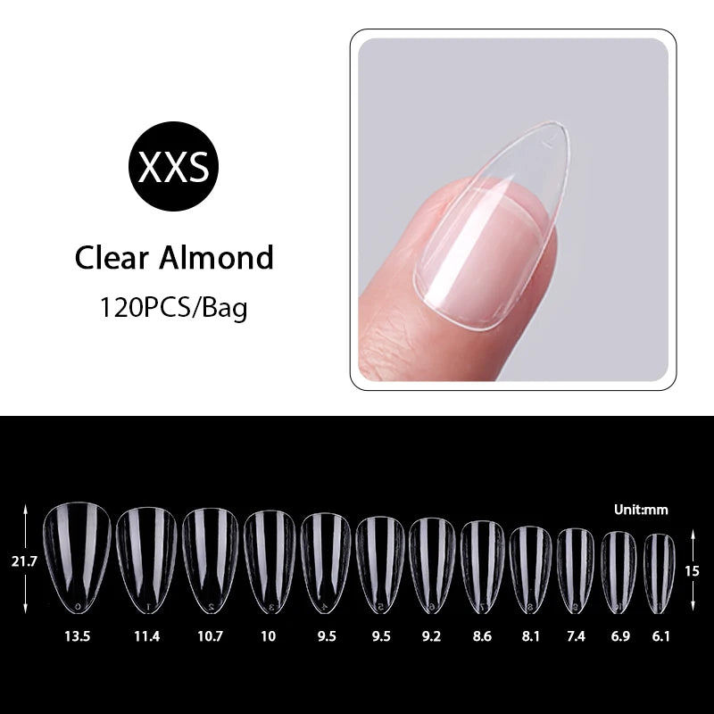 BORN PRETTY Acrylic Gel For Manicure Crystal 30ml Nail Gel Polish For Extension False Nail Tips Quick Building Hybrid Varnish
