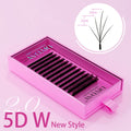5D (2.0) W Eyelashes / C / 0.07mm / 10mm
