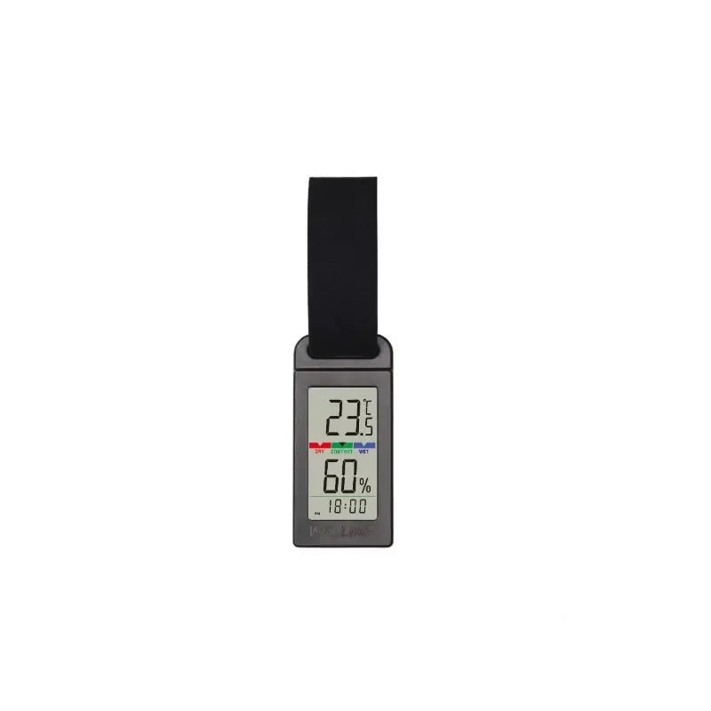Multifunction Thermometer Hygrometer Automatic Electronic Temperature Humidity Monitor Clock LCD Screen Weather Station for Home