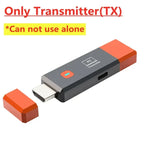 Wireless HDMI-Compatible Video Transmitter and Receiver Extender kit TV Stick Dongle Adapter For PC Camera Laptop To Monitor TV