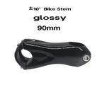 Bicycle Stem Carbon MTB/Road Bike ±10 degrees Stems 80/90/110/110/120/130mm 28.6 mm fork  31.8mm handlebar bike frame parts