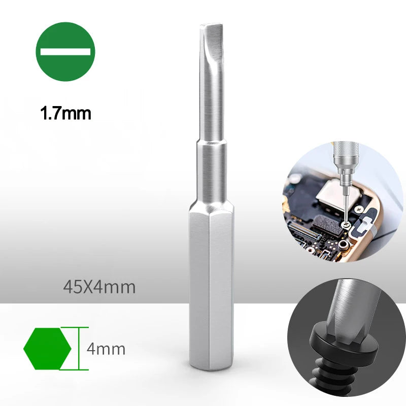 LAOA Old A S2 Alloy Steel Screwdriver Head 4mm Screwdriver Head