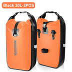 NEWBOLER 10L 20L Waterproof Cycling Bicycle Front Fork Bag Quick Release Bike Rear Seat Trunk Bag Bike Bag Bicycle Accessories