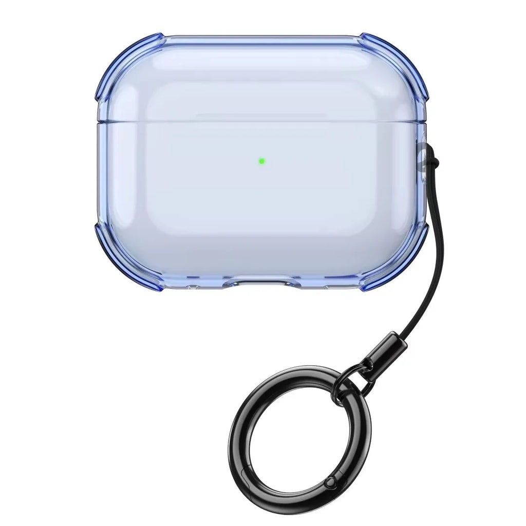 Clear Case For AirPods Pro 3 with Lanyard Keychain & Cleaning Kit Soft TPU Shockproof Protective Case Cover For AirPods Pro 3