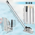 Hot Sell Sand Scoop for Metal Detecting Metal Detector Beach Finds Scoop Equipment Garden Gadgets Utensils Supplies Sand Scoop