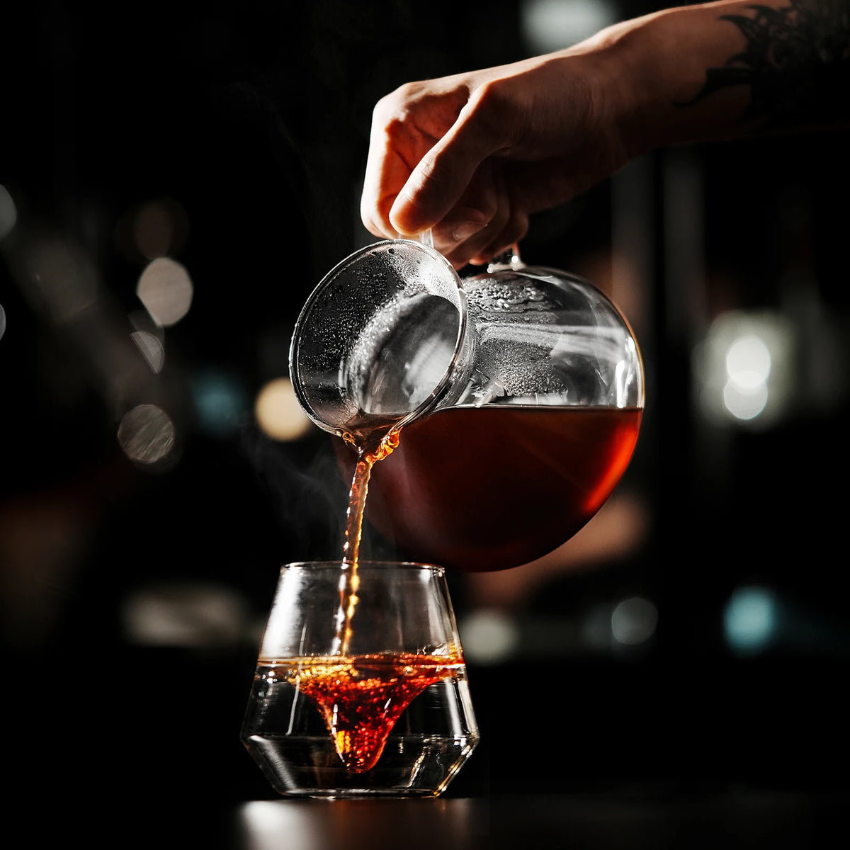 Elevate Your Coffee Ritual with Premium Glass Server