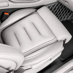 Universal Suede Cover Memory Foam Leg Support Thick Padding Non-slip Car Seat Cushion Adjustable Seat Extender