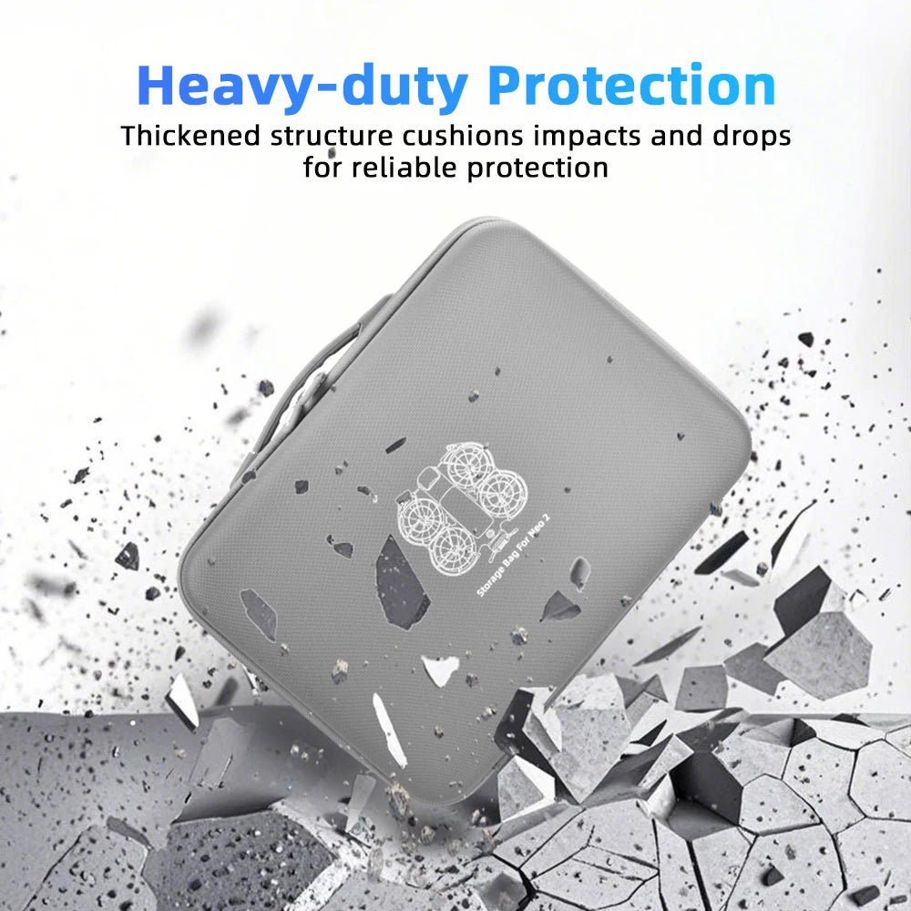 For DJI NEO 2 Portable Carrying Case Hard EVA Storage Bag Waterproof Protective Battery Box Storage Case For NEO2 Accessory Case