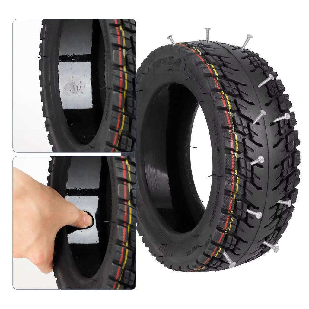 10 Inch 10x3.0 Self-repairing Tubeless Gel TIre 80/65-6 255*80 For Zero 10X Kaboo WOLF WARRIOR 11 MANTIS 10 Vacuum Tyre Parts