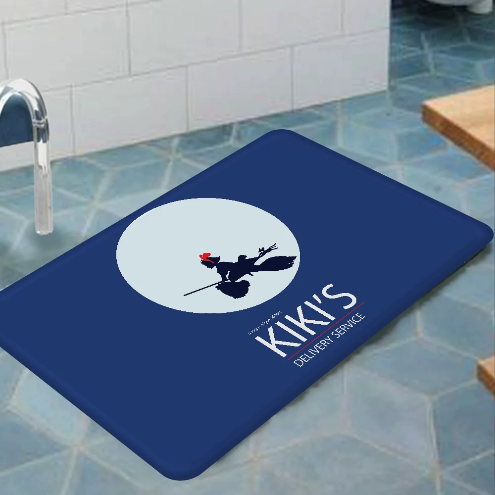 KiKi Jiji Cat Room Mats Nordic Style Home Doormat Bathroom-Toilet Mats Bedroom Hotel Decor Mat