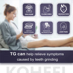 KOHEEL TG Mouth Guard for Teeth Grinding with Forming Tray, Dental Guard That Easy to Use & Perfect fit, Stops Bruxism Night Gua