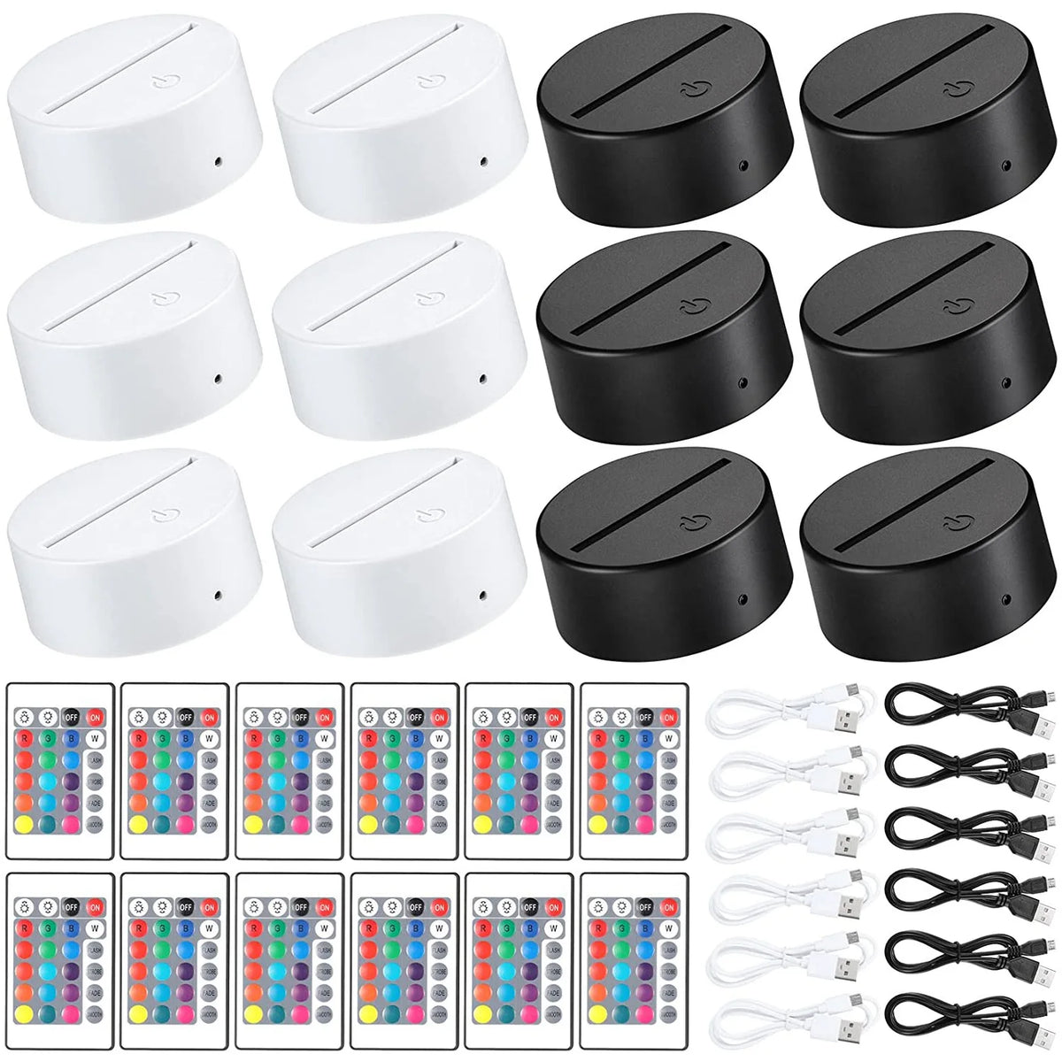 YD-6 Black 6 White / USB Plug