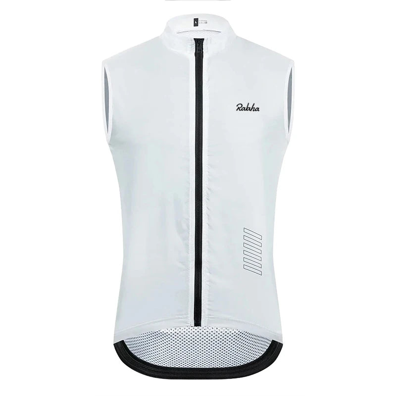 Ralaha-Breathable Anti-UV Cycling Shirts for Men, Sleeveless Bicycle Clothing, Summer Vest, New