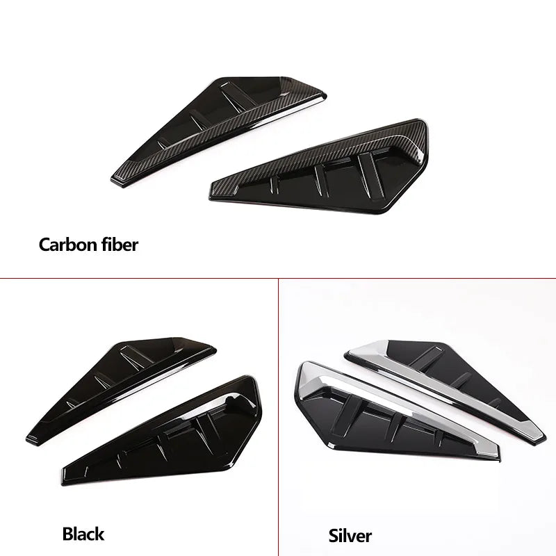 For BMW X5 G05 X5M F95 2019-2022 car styling ABS black front fender side shark gill side air outlet cover trim Car Accessories