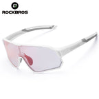 ROCKBROS Sunglasses Girls Boys Polarized Photochromic Goggles Children Out Sports Riding UV Radiation Protection Eyeglasses