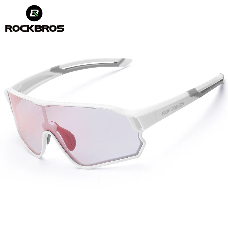 ROCKBROS Sunglasses Girls Boys Polarized Photochromic Goggles Children Out Sports Riding UV Radiation Protection Eyeglasses
