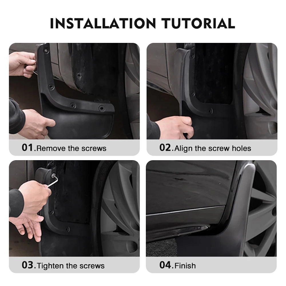 For Toyota Corolla 120 Altis 2002-2008 Sedan 2003 2004 2005 2006 2007 Fender Mudguard Mud Flaps Guard Splash Flap Mudguards