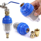 1/2" 40μm Prefilter 16mm Pacifier Garden Taps Faucet Filter Quick Connector 316 Stainless Steel Screen Irrigation Hose Adapter