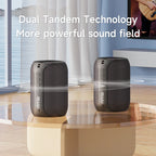 Zealot S32PRO Bluetooth Speaker with Bass, LED Lights, Waterproof Outdoor, Black