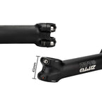 ZTTO Long Stem 7/17 Degree Bicycle Handlebar Stem Riser 31.8mm Bike Table 140/150mm Road MTB Power Steering Wheel Extension Part