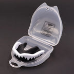 Sports Mouth Guard EVA Slim Fit Teeth Protector for Boxing MMA Football Rugby - Black