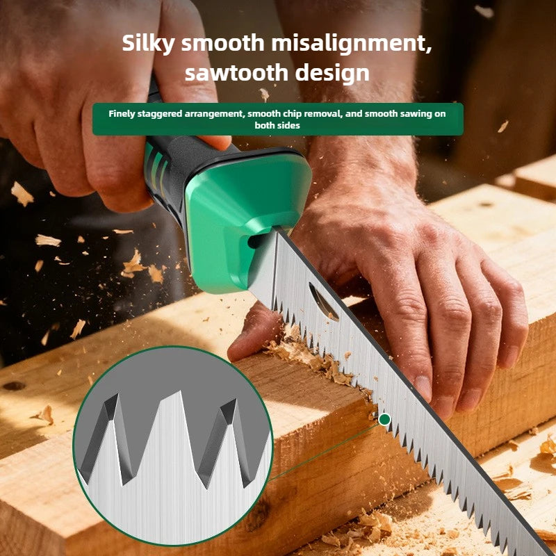 BAOLIAN Handheld Manual Saw Wall Panel Saw Household Woodworking Saw Express Park Forest Garden Art Saw Gypsum Board Saw