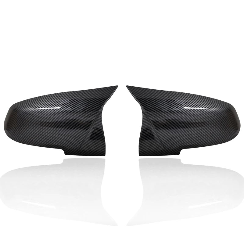 For BMW 1 2 3 4 X Series Rear View Side Mirror Cover F20 F21 F22 F23 F30 F32 F36 X1 E84 F87 M2 Carbon fiber pattern Accessories