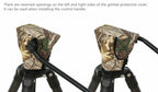 ROLANPRO Tripod Cloud Terrace Protective Cover For Sachtler FSB-8 FSB-8T/ FSB-10 /ACE XL Fluid Head Hydraulic Tripod Head Coat