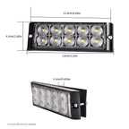4 Pieces High Bright LED Side Light For Lorry/Truck/Pick up12V/24V White/Blue/Green/Red/Yellow Long Life Span Easy Installation