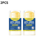 60% Urea Foot Care Cream Stick - Intensive Cracked Heel Repair, Callus Remover for Dry Feet - Fast Absorbing Foot skin