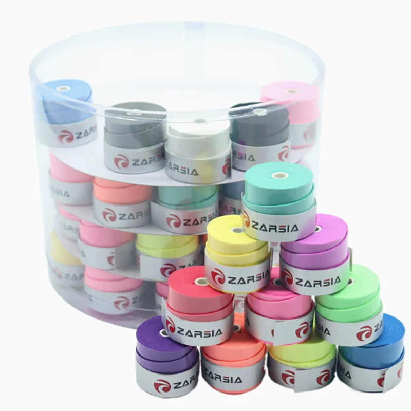 ZARSIA Adhesive Hand Gel Grip Tape 60pcs Super Sticky Thin Non-Slip, White/Mix