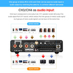 Nobsound HiFi Stereo Bluetooth 5.0 Digital Power Amplifier USB Music Player 2/4 Channel Home Multi Zone Audio Amp Receiver 50W*4
