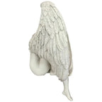 Creative Sculpture Decoration Redemption Angel Statue Jewelry Redemption Statuette Religious Garden Home Decoration 15x13x8cm