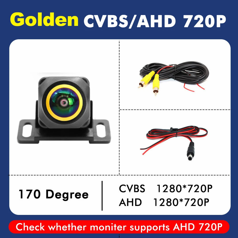 SMARTOUR 4K AHD 1080P Car Universal Rear View Camera Visual Angle Car Reverse Camera Cable Camera IP68 Waterproof Night Vision