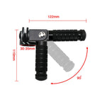 Motorcycle Pedals Folded Footrest Footpeg For Yamaha Honda Suzuki Kawasaki Motorbike Mopeds Scooters Bicycle Foldable footrest