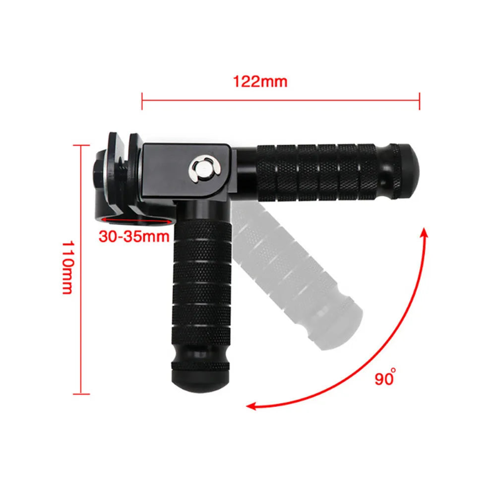 Motorcycle Pedals Folded Footrest Footpeg For Yamaha Honda Suzuki Kawasaki Motorbike Mopeds Scooters Bicycle Foldable footrest