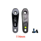 E-Bike Crank Arm Set Alloy Square Taper Hole Exercise Bike Dynamic Crankset 114/127/135/140/152/160/165/170/175 Bicycle Parts