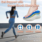 240lbs Heavy Duty Arch Support Insoles Sports Shock Absorption Elastic Wear Resistant Orthopedic Flatfoot Insoles Pain Relief