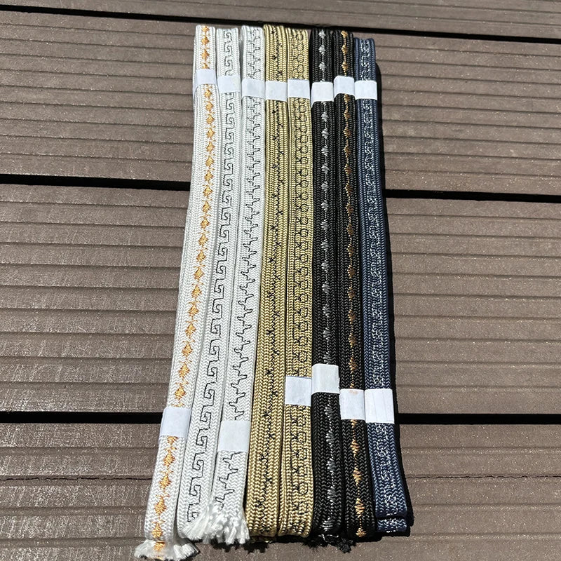 Sageo For Japanese Sword Saya Wrapping, Hand Knitting, Fabric, Polyester Rope, Sword Accessories,250cm Length, Brand New 2024