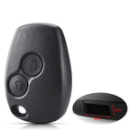 KEYYOU Remote Key Shell Case No Blade for Renault/Dacia/Nissan 2 or 3 Button 10pcs