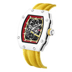 New Ultra-Thin Barrel-Shaped Quartz Fashion Men's Watch Stylish Timepiece for Men
